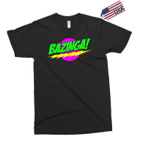 The Big Bang Theory Neon Bazinga! Exclusive T-shirt | Artistshot