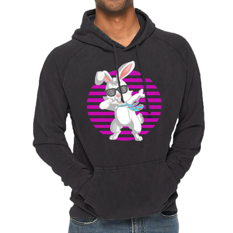 Dabbing Bunny Funny Rabbit T  Shirt Funny Dabbit Dabbing Rabbit Sungla Vintage Hoodie | Artistshot