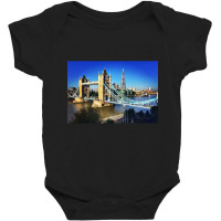 London Tower Bridge Photography Baby Bodysuit | Artistshot