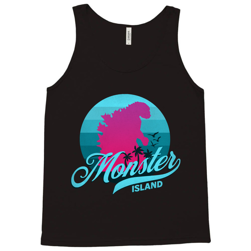 Monster Island (3) Tank Top by greggjvandervor | Artistshot