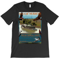 River Murray Retro Travel 01a T-shirt | Artistshot