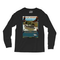 River Murray Retro Travel 01a Long Sleeve Shirts | Artistshot