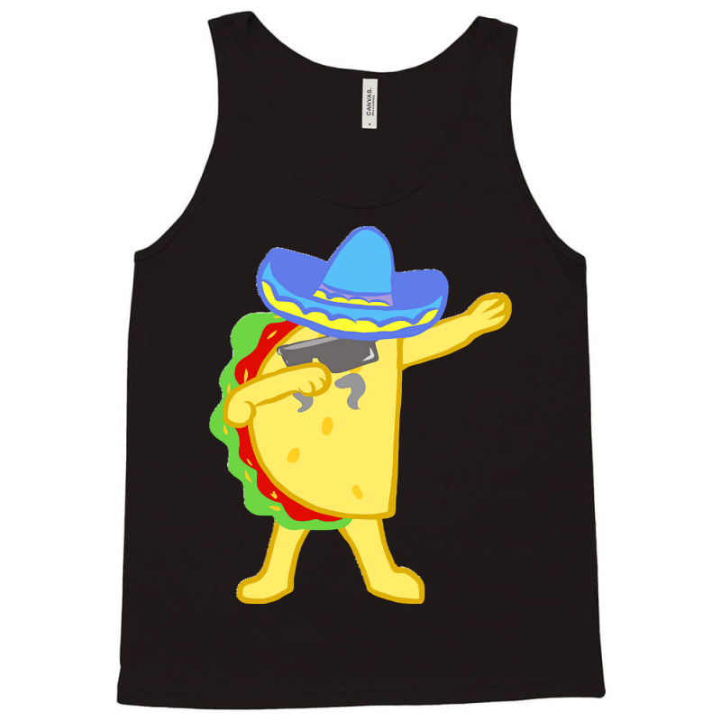 Dabbing Taco Cinco De Mayo T  Shirt National Crunchy Taco Day Funny Ta Tank Top | Artistshot