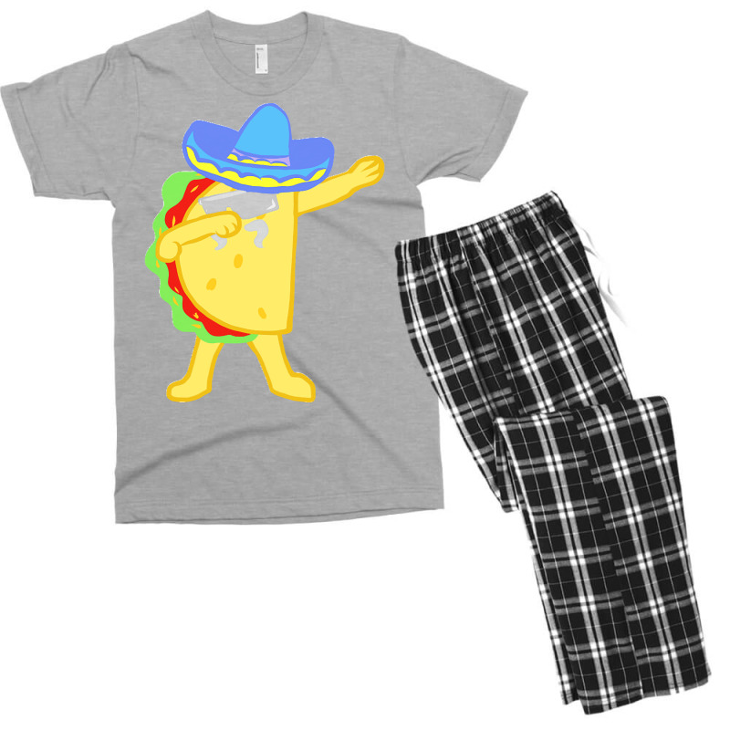 Dabbing Taco Cinco De Mayo T  Shirt National Crunchy Taco Day Funny Ta Men's T-shirt Pajama Set | Artistshot