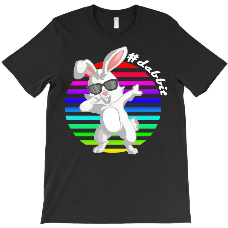 Dabbit Bunny T  Shirt Funny Dabbit Dabbing Rabbit Sunglasses Easter Bu T-shirt | Artistshot