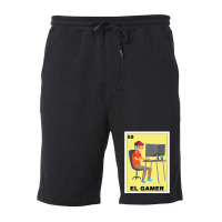 El Gamer Lottery Gift Mexican Lottery Gaming Fleece Short | Artistshot