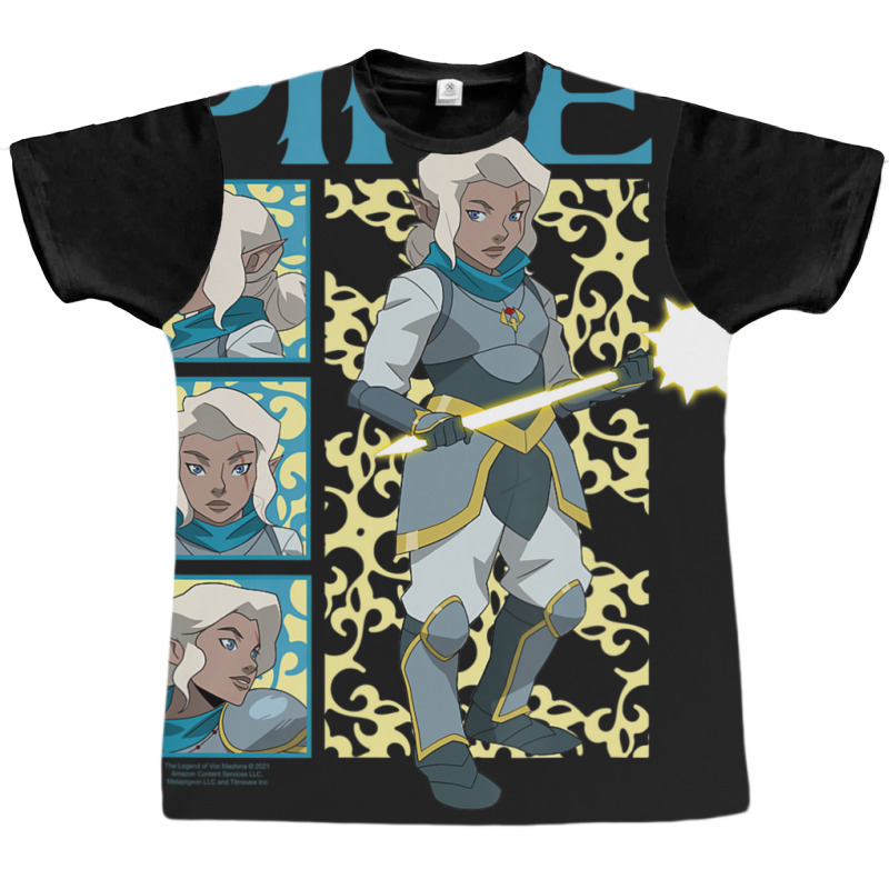 The Legend Of Vox Machina Pike Graphic T-shirt | Artistshot