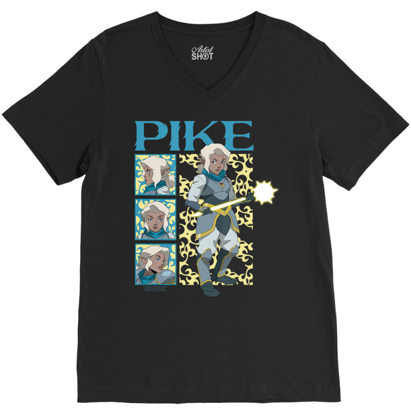 The Legend Of Vox Machina Pike V-neck Tee | Artistshot