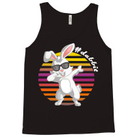 Dabbit Bunny T  Shirt Funny Dabbit Dabbing Rabbit Sunglasses Easter Bu Tank Top | Artistshot