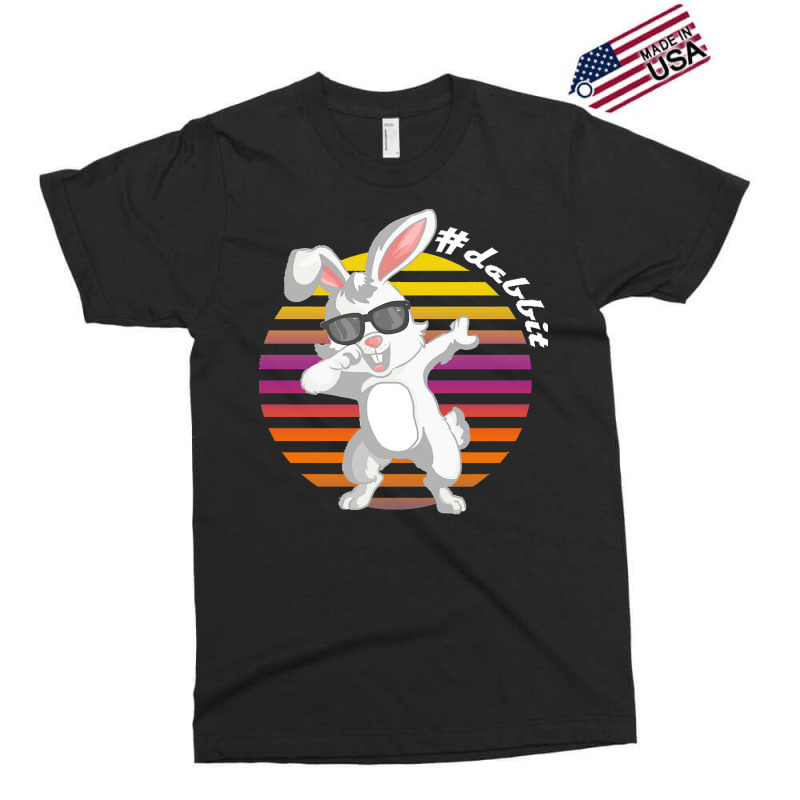 Dabbit Bunny T  Shirt Funny Dabbit Dabbing Rabbit Sunglasses Easter Bu Exclusive T-shirt | Artistshot