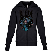 Blade Vampire Hunter Youth Zipper Hoodie | Artistshot