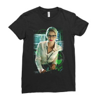 Ar.row Tv Series Felicity Smoak Longsleeve Ladies Fitted T-shirt | Artistshot