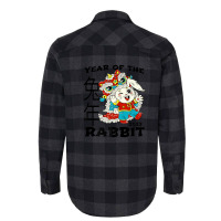 Happy Chinese New Year 2023 Year Of The Rabbit Dragon Suit Flannel Shirt | Artistshot