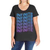 Infinite Lists V10 Ladies Curvy T-shirt | Artistshot