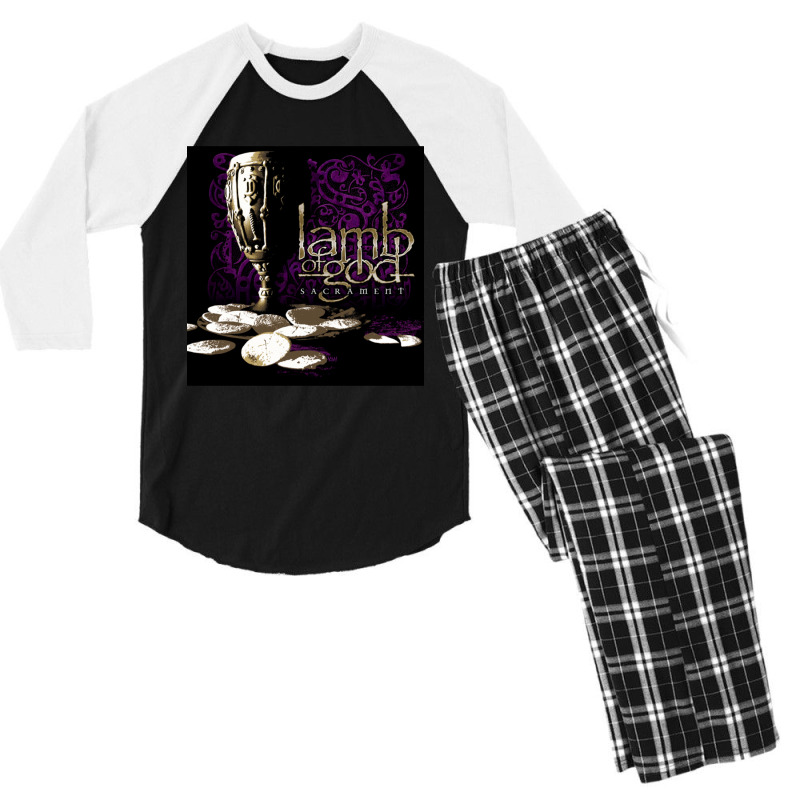 Sacrament Men's 3/4 Sleeve Pajama Set | Artistshot