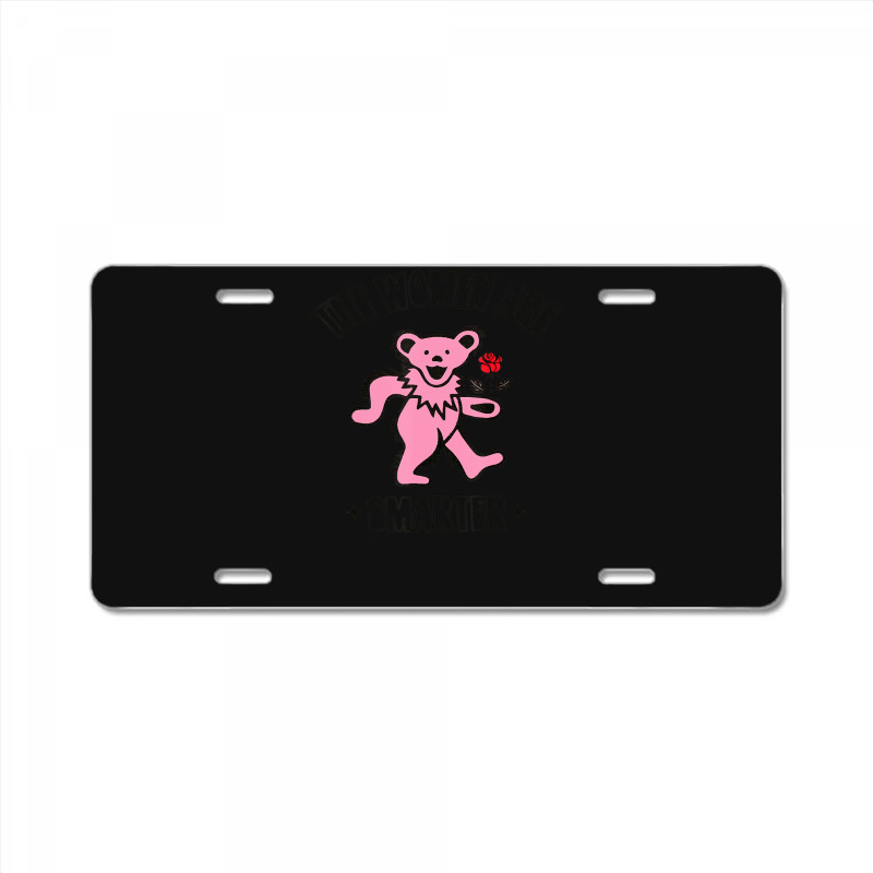 The Women Are Dancing Bear Smarter License Plate | Artistshot