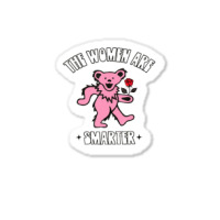 The Women Are Dancing Bear Smarter Sticker | Artistshot