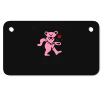 The Women Are Dancing Bear Smarter Motorcycle License Plate | Artistshot