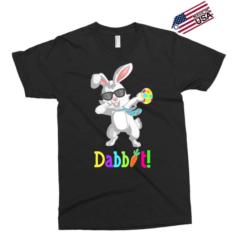 Dabbit Dabbing Easter Bunny Easter Egg T  Shirt Funny Dabbit Dabbing R Exclusive T-shirt | Artistshot