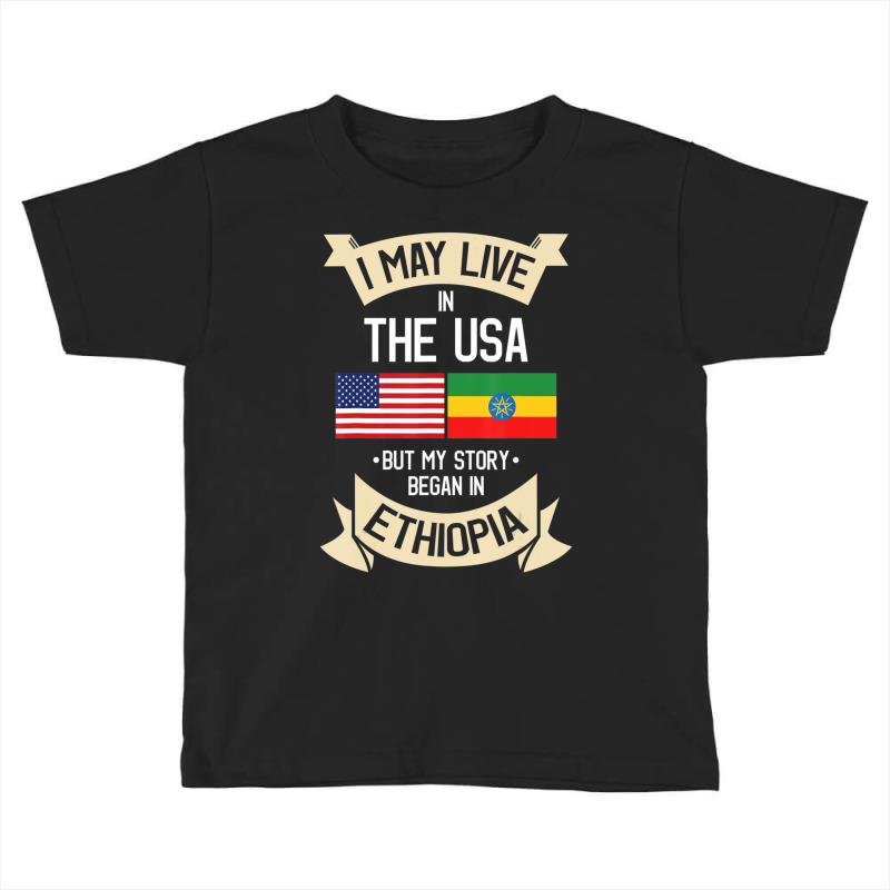 Ethiopian Ethiopia Gift For Ethiopian People Toddler T-shirt by degreesgunner | Artistshot