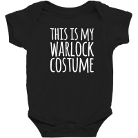 This Is My Warlock Costume Halloween Funny Lazy Easy Outfit Baby Bodysuit | Artistshot