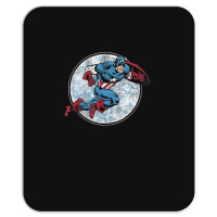 Cap.tain America Battle Mousepad | Artistshot