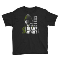 Ar.row Tv Series Save My City Youth Tee | Artistshot