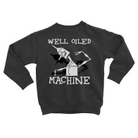 Tin Man Art-well Oiled Machine Retro Wizard Of Oz Toddler Sweatshirt | Artistshot