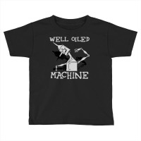 Tin Man Art-well Oiled Machine Retro Wizard Of Oz Toddler T-shirt | Artistshot