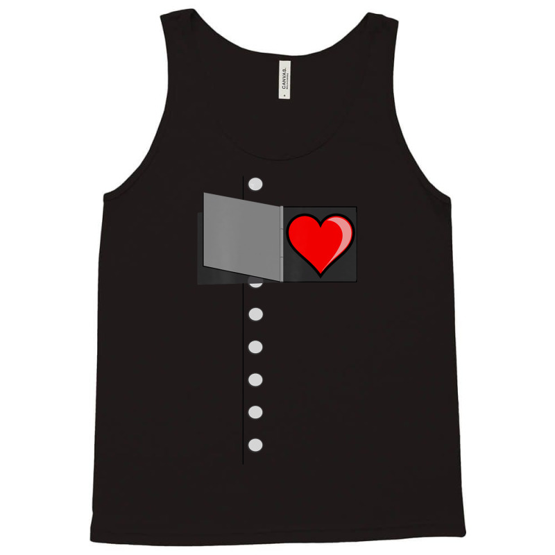 Tin Man Heart T-shirt-oz Tinman Halloween Costume Tank Top | Artistshot