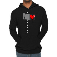 Tin Man Heart T-shirt-oz Tinman Halloween Costume Lightweight Hoodie | Artistshot