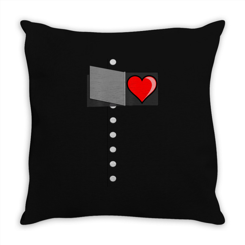 Tin Man Heart T-shirt-oz Tinman Halloween Costume Throw Pillow | Artistshot