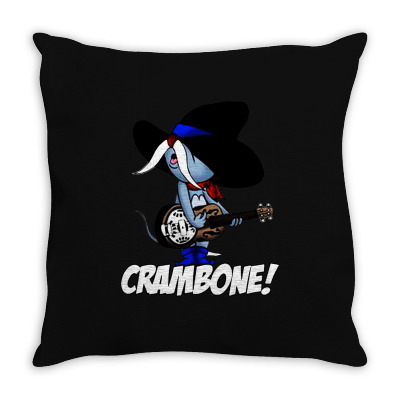 Uncle Pecos   Crambone Throw Pillow Designed By Jablay