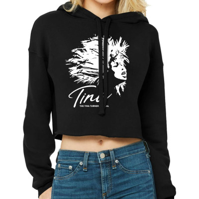The Tina Turner Musical Cropped Hoodie Designed By Jablay