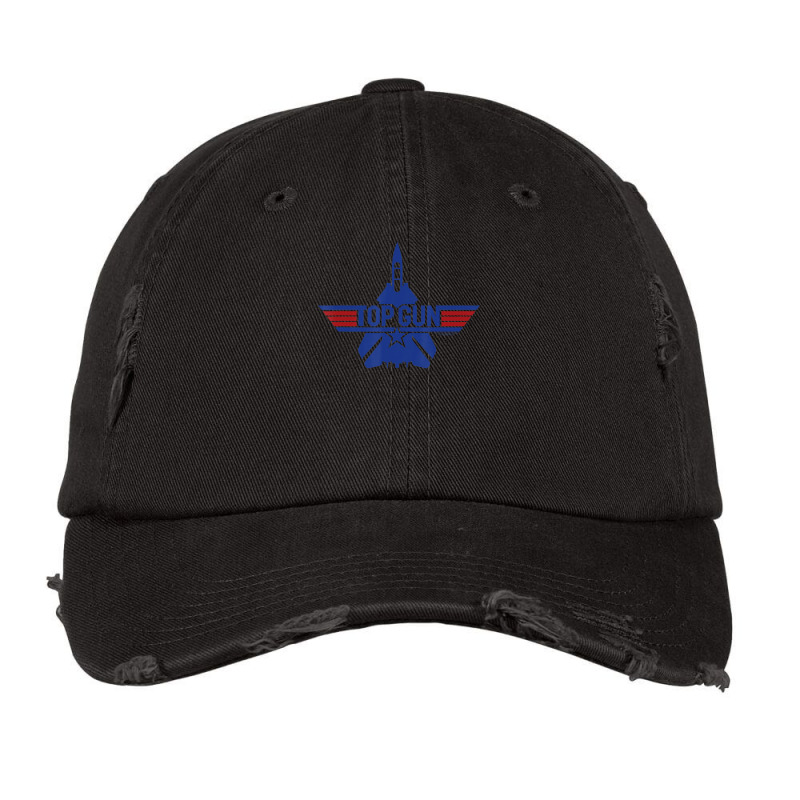 Top Gun Fighter Jet Vintage Cap by Min09 | Artistshot