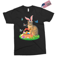 Easter Day T  Shirt Cat With Bunny Ears And Eggs Basket Kids Men Women Exclusive T-shirt | Artistshot