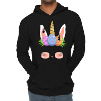 Easter Day T  Shirt Cute Easter Bunny Unicorn Eggs Gifts Kids Toddler Lightweight Hoodie | Artistshot