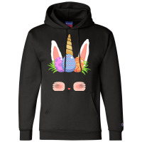 Easter Day T  Shirt Cute Easter Bunny Unicorn Eggs Gifts Kids Toddler Champion Hoodie | Artistshot