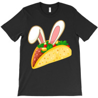 Easter Day T  Shirt Easter Taco Emoticon With Bunny Ears T  Shirt T-shirt | Artistshot