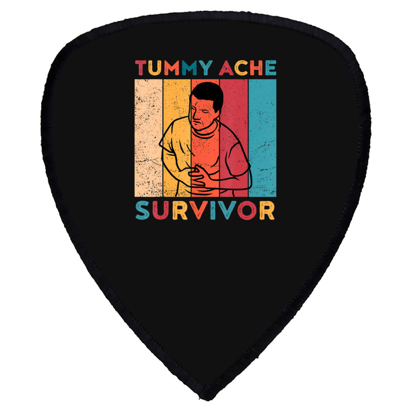 Tummy Ache Survivor Shield S Patch | Artistshot