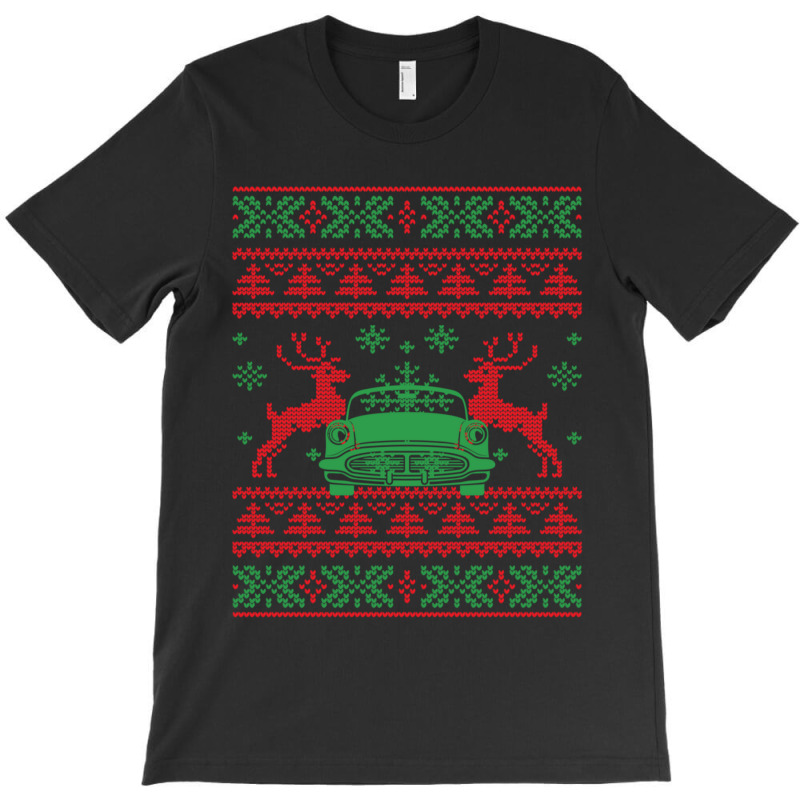 Santa Hotrod Ugly Christmas T-shirt | Artistshot