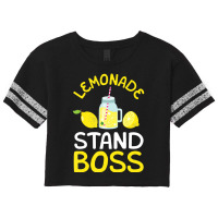 Lemonade Stand Boss Lemon Juice Gift Scorecard Crop Tee | Artistshot