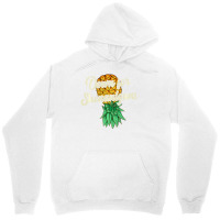 Upside Down Pineapple Down For Shenanigans Swinger Unisex Hoodie | Artistshot