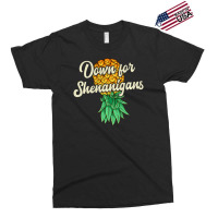 Upside Down Pineapple Down For Shenanigans Swinger Exclusive T-shirt | Artistshot