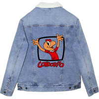 Condorito Character Unisex Sherpa-lined Denim Jacket | Artistshot