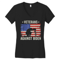 Veterans Against Say Their Names Joe Anti Biden, 4th July Women's V-neck T-shirt | Artistshot