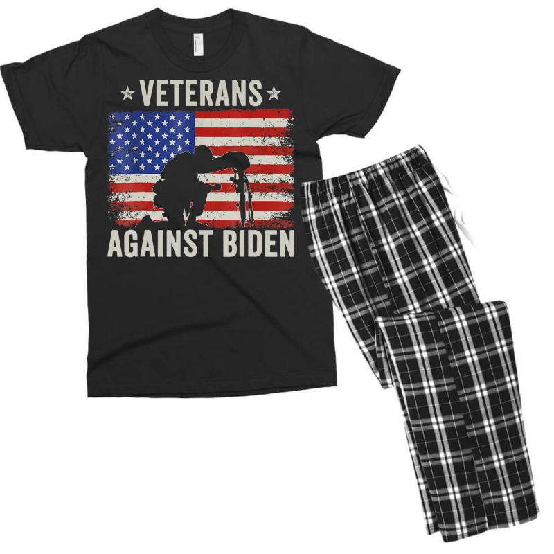 Veterans Against Say Their Names Joe Anti Biden, 4th July Men's T-shirt Pajama Set by Min09 | Artistshot