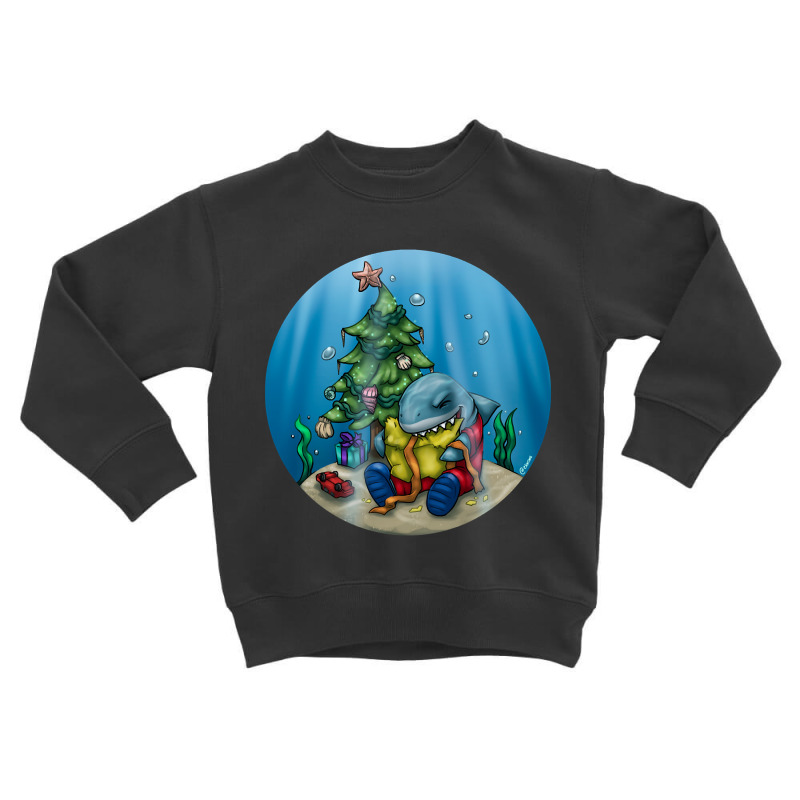 Under The Sea Christmas Toddler Sweatshirt | Artistshot