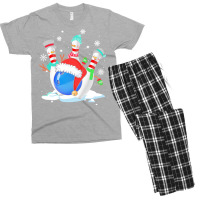 Funny Bowling With Christmas Ball Lover T  Shirt Funny Bowling With Ch Men's T-shirt Pajama Set | Artistshot