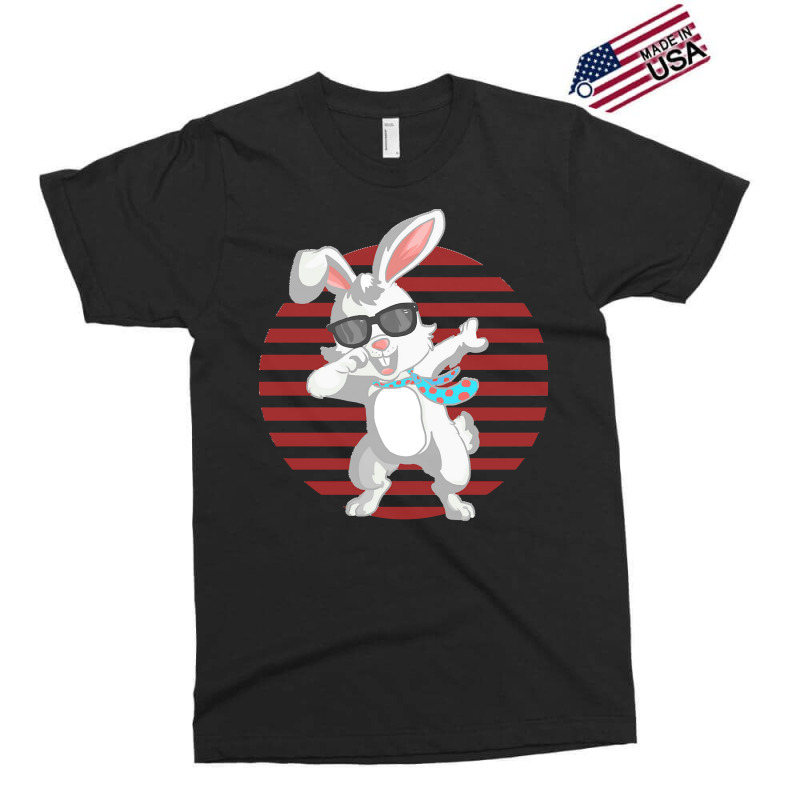 Funny Dabbit Dabbing Rabbit Sunglasses Easter Bunny Gifts Exclusive T-shirt | Artistshot